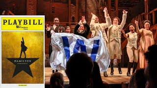 Chicago Hamilton Cast Performs Go Cubs Go During Curtain Call  11316 [upl. by Pallas]