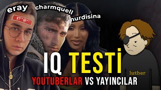 YOUTUBERLAR VS YAYINCILAR IQ TESTİ 2 [upl. by Garett]