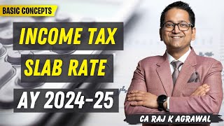 14 Income Tax Slab Rate PY 202324 AY 202425 for Individual amp HUF [upl. by Attenauqa]