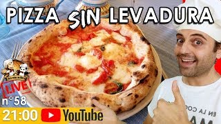 Pizza SIN levadura 🍕 directa n°58 Cocina Con Marco ✅ [upl. by Wiggins]