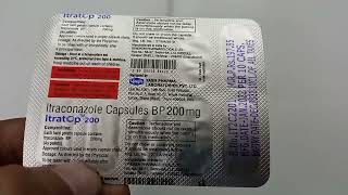 itratop 200 Capsule  itraconazole capsule Bp 200 mg Uses  itratop 200 mg Capsule uses Dosage Hindi [upl. by Aniz669]