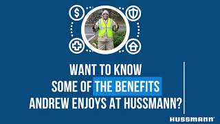 Hussmann Proud Technician Andrew Bataillon  Hussmann Benefits [upl. by Gates]