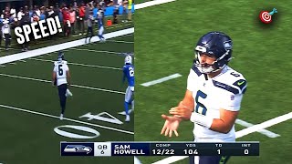 Sam Howell FIRST LOOK vs Chargers  SEAHAWKS DEBUT  Future QB1  2024 NFL Preseason Highlights [upl. by Yelruc]