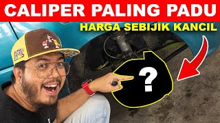 KANCIL PASANG CALIPER PORSCHE  CALIPER LAGI MAHAL DARI KERETA [upl. by Kalil]