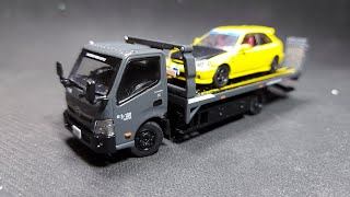 GCD 164 Hino 300 Tow Truck Blackbird Works Supply [upl. by Ocirema]