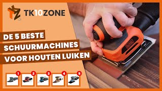 De 5 beste schuurmachines voor houten luiken [upl. by Imar218]