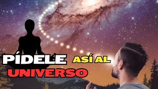 ✨¿CÓMO pedir al UNIVERSO para MANIFESTAR lo que DESEAS✨ manifestacion universo manifestar [upl. by Irmo399]