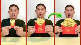 EATING TIKTOK WEIRDEST FOOD 😱 Part 34 [upl. by Apurk]