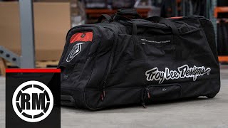 Troy Lee Designs Meridian Wheeled Motocross Gear Bag  Inside Look [upl. by Olegnaleahcim112]