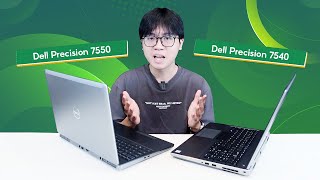 So Sánh Dell Precision 7540 vs Precision 7550  Chênh 1 Đời Máy Nhưng Khác Biệt Ngôn Ngữ Thiết Kế [upl. by Dygert]