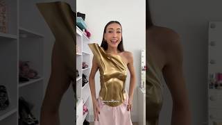 styling a gold armor top fashionfinds [upl. by Peterson]