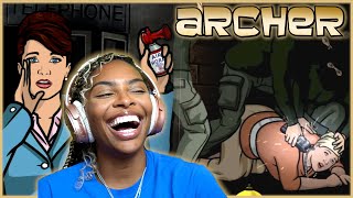 EL SECUESTRO  ARCHER SEASON 2 EPISODE 10 REACTION [upl. by Aitnwahs]