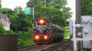 NJ TransitMetro North Railfanning at Radburn featuring 4101 53024 [upl. by Leland]