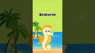 Sea Animals Name for Toddlers amp Nursery Kids  Preschool Kindergarten  shorts kidsvideo short [upl. by Ahsirk]