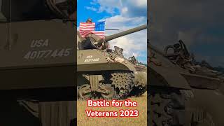 Battle Reenactment Nov 10 amp11 2024 Zephyrhills FL sherman battlefortheveterans tanks livefire [upl. by Antonio588]