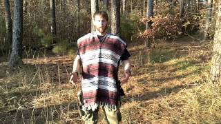 Mexican Poncho For Survival amp Tactical Purposes [upl. by Aneej]