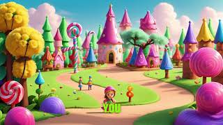 Adventures in Candy land  Kids Story Animation Moral Story [upl. by Neih]