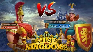 RISE OF KINGDOMS  WILLIAM WALLACE AND SCIPIO AEMILIANUS RATING [upl. by Asoral608]