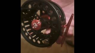 Kylebooker Fly Fishing Reel Large Arbor Review Smooth reeling action 👍 [upl. by Winonah681]