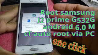 root samsung j2 prime G532g cf auto root one click [upl. by Zeke961]