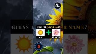 Guess the Flower Name by Given clue  minimindscorner shorts [upl. by Nnybor]