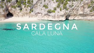 Una delle spiaggie più belle del mondo Cala Luna Sardegna  4k [upl. by Annauqahs228]