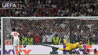 ITALY 11 ENGLAND PENALTY SHOOTOUT EURO 2020 FINAL [upl. by Ennasus197]