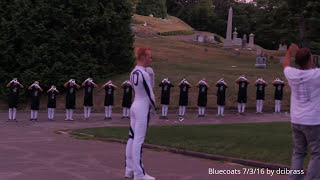 Bluecoats wicked loud brassline in BostonLynn Ma [upl. by Sakhuja712]