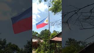 My Philippine flag Flown Half Mast [upl. by Nnylsaj]