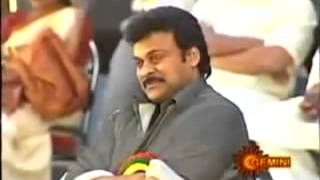 Uday Kiran Speech about Chiranjeevi  Indra Audio Release Function Rare Video [upl. by Letnohc]