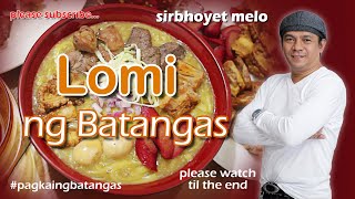 Lomi ng Batangas [upl. by Fidellia]