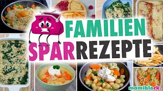 Familien  Sparrezepte 🥕🥔💰 Rezepte für Kinder  Einfach amp Lecker  Geld sparen  mamiblock [upl. by Dnar527]