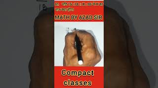 Ration question अनुपात math by azad sir  RRB group d class 8th [upl. by Donoghue]