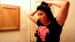 Curly Hair Tutorial with blow dryer diffuser [upl. by Raimundo59]