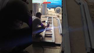 Trolley Makingtrend automobile trending welding video machine farming metalwork [upl. by Suertemed]