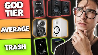 BEST Studio Monitors Tier List 2024 [upl. by Eelimaj]