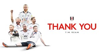 Nine years 312 appearances three promotions 🤍  Tim Ream Leaves Fulham [upl. by Chamberlain]