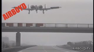 Planes Landing On Highway Airfield [upl. by Absa]