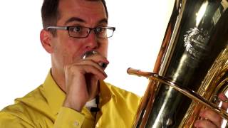 Tuba  Buzzing Exercises  An Excerpt from MusicProfessorcom [upl. by Scrogan]