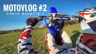 MOTOVLOG 2  MON RETOUR  amp CRASH BAVETTE 85YZ [upl. by Dyrrej866]