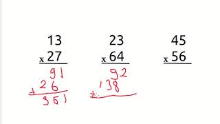 3 Sınıf Matematik Çarpma İşlemi 3 İki Basamaklı Sayı ile İki Basamaklı Sayıyı Çarpma [upl. by Almena]