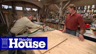 How to Build a Utility Cart  This Old House [upl. by Aivad]