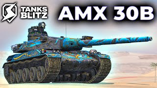 AMX 30B  великолепен Но есть нюанс  Обзор Tanks Blitz [upl. by Lenka]