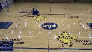 Allen vs Stroudsburg JH Boys High School Basketball [upl. by Nimocks]