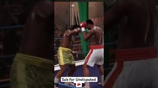 Joe Frazier LEAPING LEFT HOOK 🪝😴😴🛏️undisputed [upl. by Lorollas]