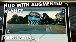 MercedesBenzs MBUX advanced multimedia infotainment system features a HUD with augmented reality [upl. by Chilton]