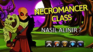 AQW  NECROMANCER CLASS NASIL ALINIR  Nostalgia 10 Years [upl. by Initirb]