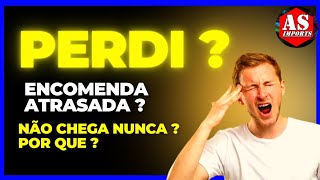 Por que a entrega de Minha encomenda está atrasada  Correios Receita Federal [upl. by Karil]