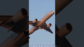 AirFrance🇫🇷 flighttakeoff TorontoParis shortvideo [upl. by Arekat]