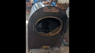 Aqua Therm Outdoor Wood Stove Rebuild [upl. by Aifos]